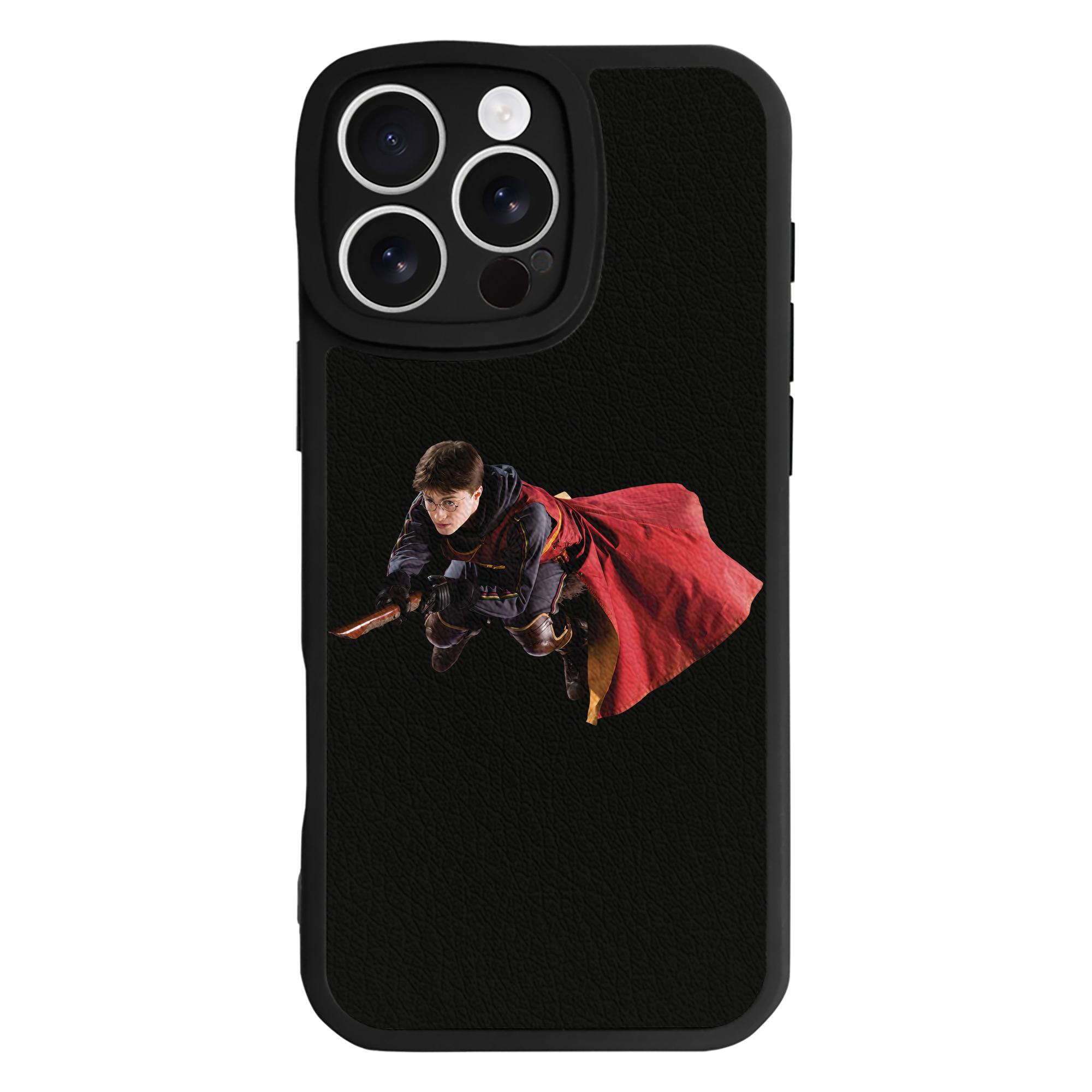 （画像用） Harry Potter ハリー・ポッターシリーズ 【iPhone 16シリーズ対応】シリコンスマホケース（レザー調） 材質：シリコン